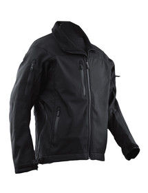 Tru-Spec 24/7 Series Law Enforcement Waterproof Softshell Jacket features a tactical design and storage pockets